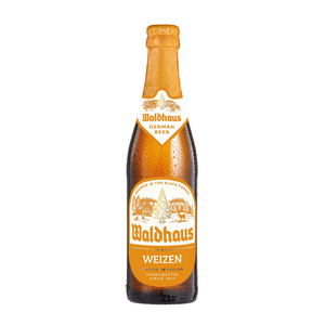 Cerveza artesanal ligera galardonada con el Premio Waldhaus Weizen Lager Light tradicional hecha en Alemania 500ml 12 IBU 5.6% ABV - Product Image 2