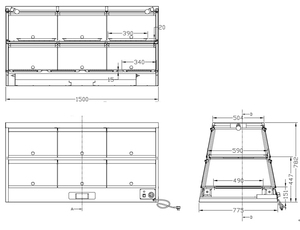Parrilla eléctrica comercial de acero inoxidable para <span class=keywords><strong>barbacoa</strong></span> de roca de Lava - Product Image 5