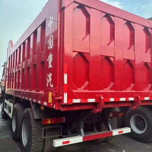 格安工場価格 6x4 ダンプトラック <span class=keywords><strong>6</strong></span>.2メートル貨物コンテナ搭載可能 中古ティッパートラック - Product Image 4