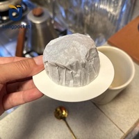 Filtre à café jetable personnalisé en forme de soucoupe, écologique, de qualité alimentaire, pour une tasse individuelle