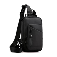Nouveau design de sac à connecteur USB Messenger Style sac portable d'extérieur sac à bandoulière en nylon de haute qualité pour hommes