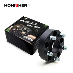 Alésage de moyeu noir 5X5 " / 5x127mm 71.5mm avec adaptateur d'entretoise de roue de goujons M14x1.5 pour <span class=keywords><strong>Jeep</strong></span> <span class=keywords><strong>Wrangler</strong></span> - Product Image 4