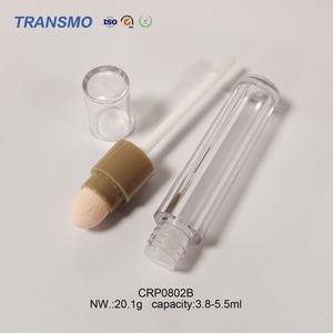 Tube de fond de teint double embout, conteneur correcteur rond, tube de gloss à lèvres avec pinceau éponge 3.8-5.5ml - Product Image 3