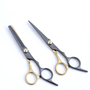 Estuche de exhibición de aluminio de 20 piezas para tijeras de peluquería canina, con secador de salón doméstico de 11 piezas y llavero de peluquero - Product Image 2
