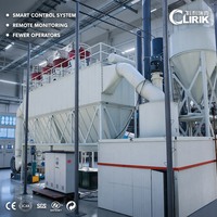 Machine de fabrication de poudre HGM à 98 % de taux de passage (mailles 325) pour usine de poudre de frit céramique avec protection contre les surcharges