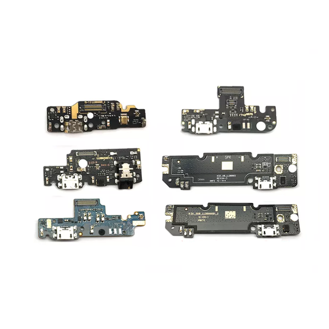 USB Charging Port Connector Microphone Board Flex Cable for Xiaomi Redmi Note 4 4X 5 5A 6 3 Pro Placa De Carga