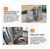 Fruit Hydraulische Persmachine Rvs Huis Commerciële Wijn Oranje Koude Pers Machine Extractor