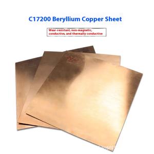 Haute élastique C17200 béryllium Bronze plaque béryllium cuivre ceinture shrapnel traitement thermique traitement fabrication de tôle - Product Image 5