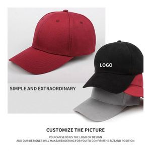 Design Custom Design Your Logo Sports <b>Plain</b> 6 Panel Adjustable Unisex Camping Soft Lightweight Running <b>Cap</b> - Product Image 4