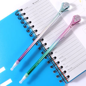 Bolígrafo de Gel de Diseño de Moda Foska con Diamantes Grandes, Bolígrafo de Oficina Colorido de 0.7 mm con Bolígrafo de Cristal y Punta de Bola de Plástico - Product Image 6