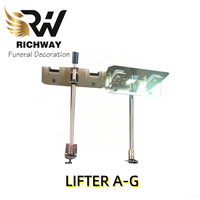 RW China Silver Accesorios para Ataúdes de Metal Estilo Americano y Europeo LIFTER B-G, Herrajes y Decoraciones Funerarias