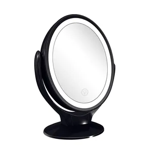 зеркало дорожное зарядное устройство зеркало с сенсорным экраном переключатель постоянный круглый зеркало для макияжа