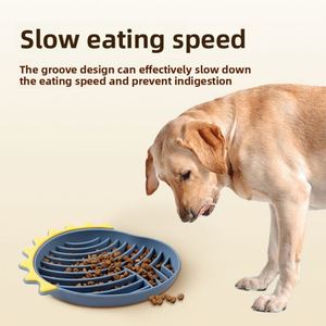 Silicone Pet Licking <b>Mat</b> & Slow-Feeding Dish with Suction Base for <b>Cats</b> and Dogs-Dinosaur Head Design - Product Image 2