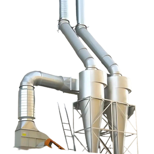 Collettore di Polveri Ciclonico Industriale, Separazione delle Polveri ad Alta Efficienza, Materiale in Carbonio/Acciaio Inossidabile Resistente all'Usura e Durevole - Product Image 3