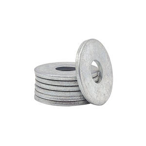 एम 3 एम 4 एम 5 एम 6 एम 8 एम 10 12 डि125 स्टेनलेस स्टील 304 316 बड़े फ्लैट वॉशर गर्म डुबकी गैल्वेनाइज्ड कार्बन स्टील फ्लैट - Product Image 1