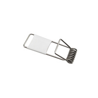 Clip à ressort en acier au carbone nickelé argent/noir de haute qualité pour downlight encastré, pièces de rechange pour luminaires 20