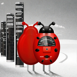 Kit de probador de suelo 3 en 1 con forma de dibujos animados, medidor de PH, medidor de humedad, Monitor de temperatura y luz solar para el cuidado del jardín - Product Image 3