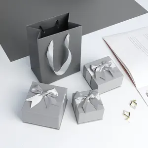 Special Jewelry Set Eco Paper Cajas Box Custom Logo Paper Gift Jewelry Box