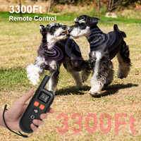 OKKPETS Nouveau Collier Anti-Aboiement Rechargeable pour Chien, Version Améliorée, Ultrasonique, Sans Choc, Étanche IP67, Télécommande