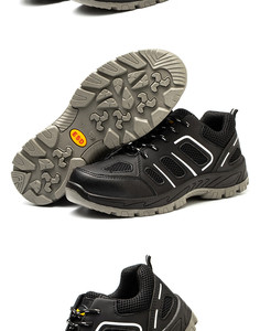 <span class=keywords><strong>Scarpe</strong></span> <span class=keywords><strong>antinfortunistiche</strong></span> resistenti <span class=keywords><strong>e</strong></span> comode con puntale in acciaio antistatico, protezione antiperforazione in Kevlar, resistenti all'usura, per lavoro industriale. - Product Image 3