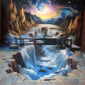 Imprimante de marquage mural à jet d'encre élégante avec encre UV Résolution 600dpi Nouvelle condition-pour concevoir l'art mural et l'embellissement - Product Image 2