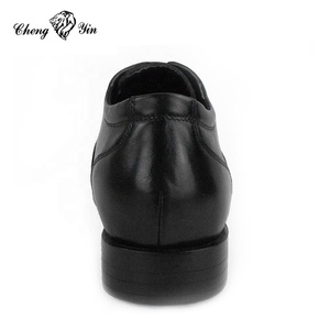 Bán Buôn Vintage Oxford Brogue Thiết Kế Của Nam Giới Ăn Mặc Giày Bóng Đen Da Thang Máy Tăng Chiều Cao Giày Cưới Nam Giới - Product Image 4