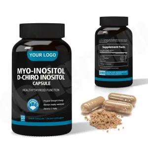 Private label Health supplement Myo-Inositol & D-Chiro Inositol Capsules With Folate and Vitamin D