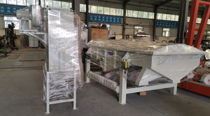 Les mini produits céramiques haute Performance utilisent une alimentation triphasée de moteur d'écran vibrant linéaire d'acier inoxydable pour le baobab de noix de coco - Product Image 6