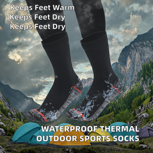 High Quality Heavyweight Crew Knitted Outdoor Sports <b>Socks</b> <b>Men</b> Spring Thermal for Cycling Hiking Camping - Product Image 2