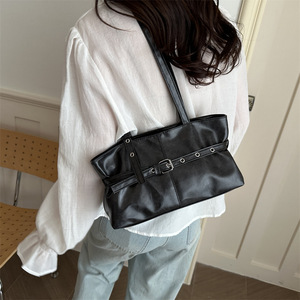 Nuova Borsa Elegante di Grande Capacità, Borsa a <span class=keywords><strong>Tracolla</strong></span> con Scomparto Interno e Cerniera - Product Image 2