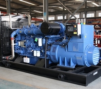 Groupe électrogène diesel industriel Prime Power 1 MW 1000 kW 1250 kVA conteneurisé CCEC KTA50-G3 pour usines et mines