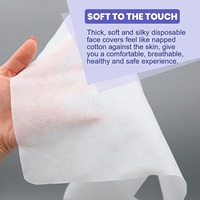 Couverture de berceau de visage en forme de U Conception jetable Taille de coton de qualité médicale Convient à l'appui-tête de chaise de massage Fourniture en vrac pour centre de santé