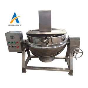 Stainless Steel 220/380v 200l Gas Cooking <strong>Pot</strong> of Jam with <strong>Stirrer</strong> - Product Image 1