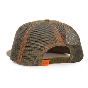 หมวกแก๊ปทรงทรัคเกอร์ 5 แผง สีพื้น พร้อมป้ายทอ ผ้าฝ้ายตาข่าย - Product Image 2