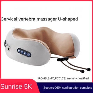 2025 chaud en forme de U pétrissage <span class=keywords><strong>cou</strong></span> Massage voyage oreiller <span class=keywords><strong>voiture</strong></span> et maison Massage oreiller Rechargeable Massage oreiller - Product Image 4