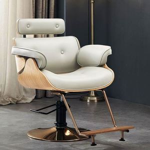 เก้าอี้ตัดผมโลหะแบบพิเศษสำหรับร้านเสริมสวยร้านตัดผม - Product Image 5