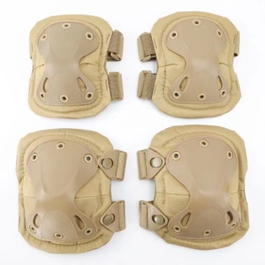 <span class=keywords><strong>Coderas</strong></span> <span class=keywords><strong>y</strong></span> <span class=keywords><strong>rodilleras</strong></span> tácticas de protección acolchadas de carcasa dura - Product Image 4