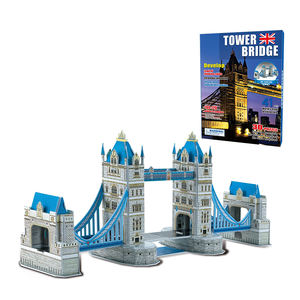 Papier en mousse EPS souple, <span class=keywords><strong>puzzle</strong></span> <span class=keywords><strong>3D</strong></span> DIY, jouet, tour de Londres, <span class=keywords><strong>Big</strong></span> <span class=keywords><strong>Ben</strong></span>, avec 30 pièces - Product Image 6