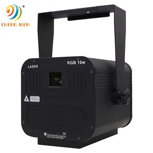 Su geçirmez programlanabilir lazer desenleri 3D ILDA lazer gösterisi DMX 10w 20w 30w RGB lazer animasyon lazeri ışık DJ kulübü