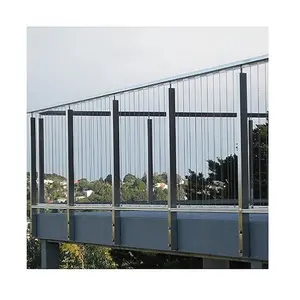 Neues Design Kunden spezifisches vertikales Kabel geländer Außen-/Innen dekoratives Edelstahl-Vertikal-Balkon-/Zaun geländers ystem