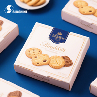 Boîte d'emballage alimentaire en carton blanc de qualité alimentaire pour fruits, céréales, petit-déjeuner, biscuits, gâteaux, crêpes, produits de vente au détail pour enfants