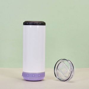 DSY Vaso Enfriador de Vino Electrónico de Acero Inoxidable de 16oz con Altavoz Inalámbrico, Carga USB y Diseño de Sublimación 4 en 1 - Product Image 3