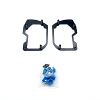 Autres accessoires d'éclairage automobile : Support de montage pour lentille de projecteur LED pour BMW Série 1 (2016-2023) – Cadre de fixation pour feux de route