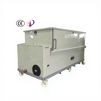 Remorque d'aquaculture mobile, système RAS, conteneur de transport de poissons vivants, réservoirs de transport de poissons vivants à vendre