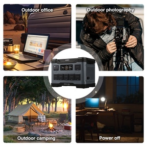 Senci 1843wh Powerbank 2000W LiFePO4 Trạm điện 2kw Trạm điện cầm tay năng lượng mặt trời Máy phát điện - Product Image 6