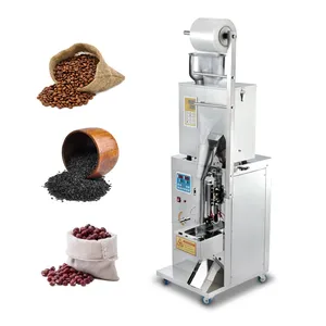 Vertical miniature fast printing roll chocolate bean sugar granular full automatic pouch packing machine