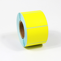 Autocollants thermiques personnalisables en papier, résistants à l'eau et à l'huile, anti-rayures, étiquettes d'emballage pour promotion alimentaire, 1 rouleau offert