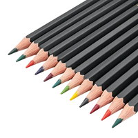 FLOWood – Crayons de couleur professionnels 12 couleurs, crayons de couleur personnalisés pour enfants, artistes, peinture, dessin, papeterie, vente en gros