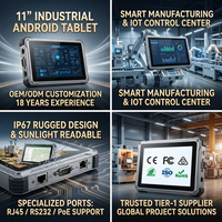 Tablet PC Industrial Android 16 Resistente de 11 Pulgadas, Personalización OEM ODM para Control de Fábrica Inteligente, Impermeable para Trabajo en Campo al Aire Libre