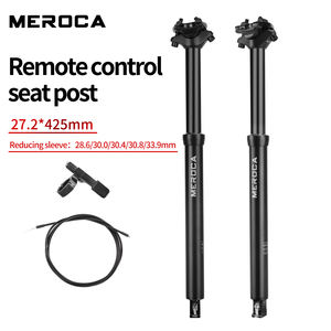 MEROCA 27,2 <span class=keywords><strong>Tija</strong></span> de sillín cuentagotas para bicicletas de montaña Cableado interno <span class=keywords><strong>Tija</strong></span> de sillín hidráulica ajustable con control de caída Tubo de asiento con cable - Product Image 1